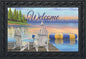 Briarwood Lane Waterfront Retreat Nautical Doormat - color: Waterfront Retreat