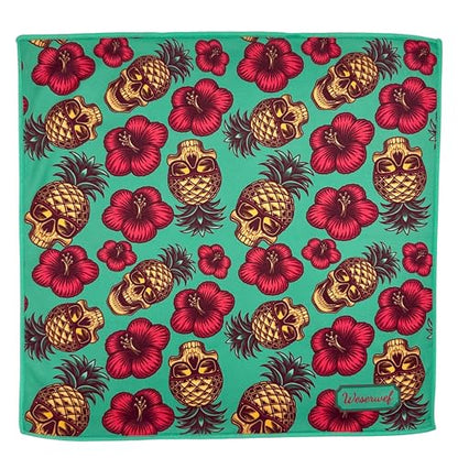 WESERWEF Design Microfiber Glasses Cleaning Cloth – Premium Cleaning Cloth for Eyeglasses, Screens, Tablets, Cameras & Lenses, 12" x 12", Ultra-Soft & Scratch-Free (Skull) - color: skull