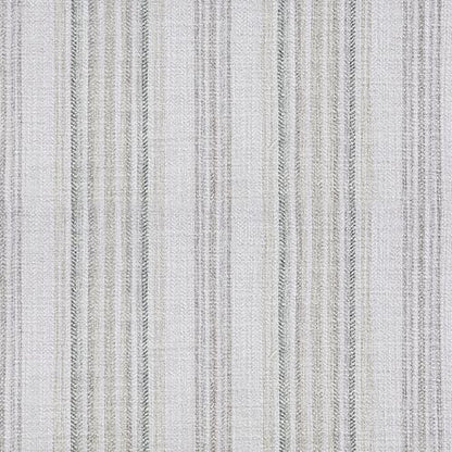 HomePop 18" Square Tufted Storage Ottoman - Gray Striped Pattern - color: Gray Striped Pattern