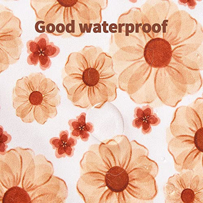 Happy Flute 3 Set Wet Bag Storage Bag Waterproof Washable for Baby | Travel Bags, Beach, Pool, Gym Bag for Swimsuits & Wet Clothes(Flower) - color: Flower