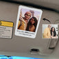 Gossby Custom Couple Visor Clip Photo Car Gift Drive Safe Love Polaroid | Personalized Couple Car Visor Photo, Custom Polaroid Car Clip Gift - color: Drive Safe because I Love You