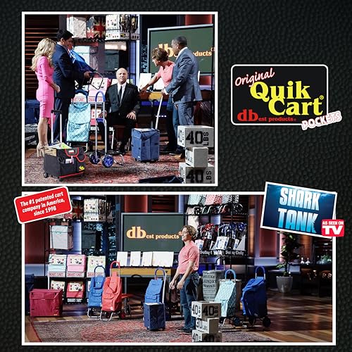 dbest Products Quik Cart Pockets Bundle Sport Rolling Crate - color: Black, style: Sport Bundle