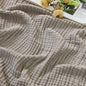 EMME Cotton Muslin Large Throw Blanket Couch Breathable Gauze Soft Lightweight Bed Blankets Adults (Heather Brown, 50"x70") - color: 05 - Brown, size: Large Throw (50" X 70")