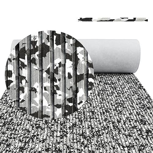 Boat Flooring EVA Foam Boat Decking Camo 94"x45"/35"/23" Non-Slip Boat Mat Self-Adhesive Foam Boat Deck Flooring Carpet Mat Rolls for Kayak Deck Boat Yacht Flooring Motorboat - color: Camo Snow, size: 47.3x16.2"-5.4sqft