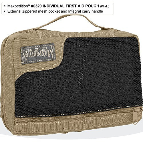 Maxpedition Gear Individual First Aid Pouch - color: Khaki