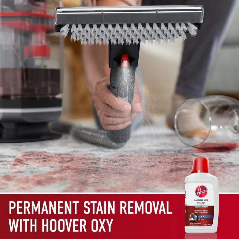 Hoover CleanSlate XL Deep Cleaning Carpet + Upholstery Spot Cleaner Machine with Specialized Tools, Permanent Stain Remover, Pair with Hoover Portable Spot Cleaner Solution - style: CleanSlate XL