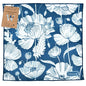 WESERWEF Design Microfiber Glasses Cleaning Cloth – Premium Cleaning Cloth for Eyeglasses, Screens, Tablets, Cameras & Lenses, 12" x 12", Ultra-Soft & Scratch-Free (Blue Poppies) - color: blue poppies