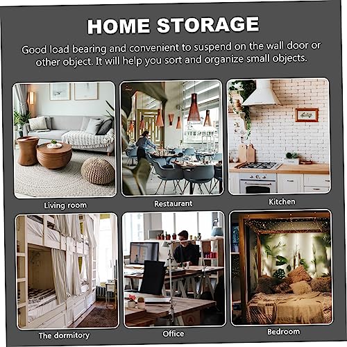 GLEAVI 2pcs Hanging Wall Shelves Storage Hanging Bag Wall Pocket Storage Bag Organizer Rv Organization and Bedroom Pendant